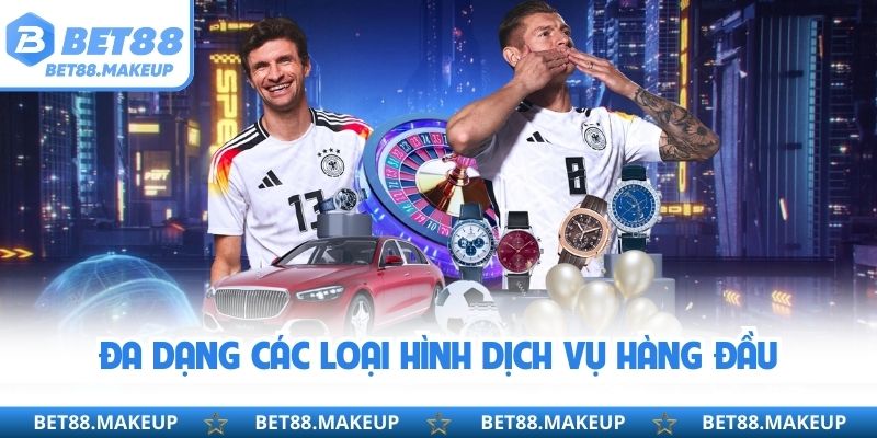 Đa dạng các loại hình dịch vụ hàng đầu